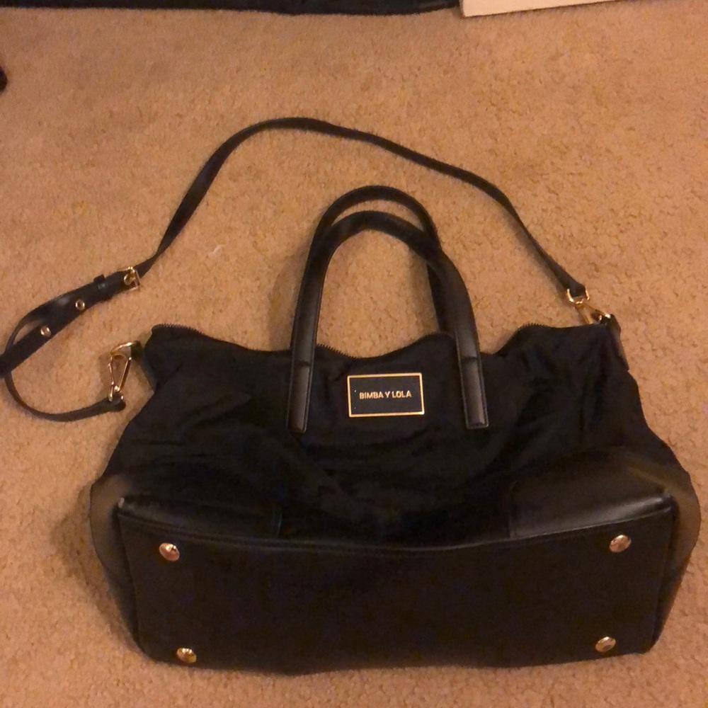 BBIMBA Y LOLA nylon crossbody big bag.